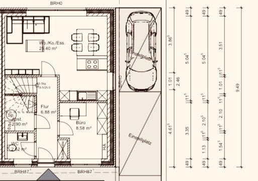 Prenájom domu 100 m², pozemok 150 m², Am Mühlenkamp 81, Osnabrück, Dolné Sasko Prenájom domu 100 m², pozemok 150 m², Am Mühlenkamp 81, Osnabrück, Dolné Sasko