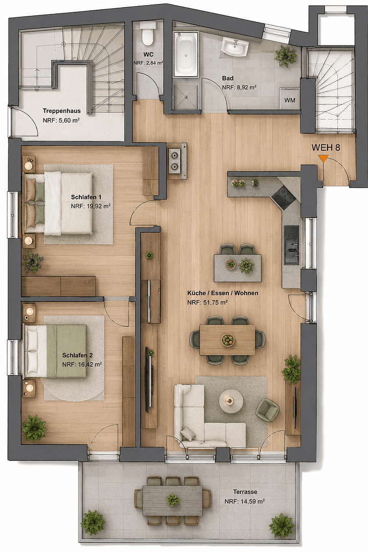 Predaj bytu 3-izbový 110 m², Marktoberdorf, Bavorsko Predaj bytu 3-izbový 110 m², Marktoberdorf, Bavorsko