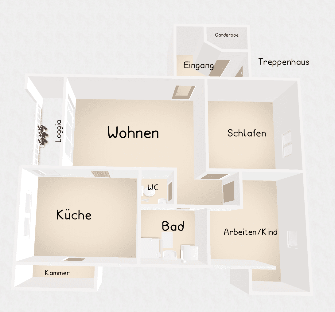 Predaj bytu 3-izbový 84 m², Nonnenstrasse 5d, Leipzig, Sasko Predaj bytu 3-izbový 84 m², Nonnenstrasse 5d, Leipzig, Sasko
