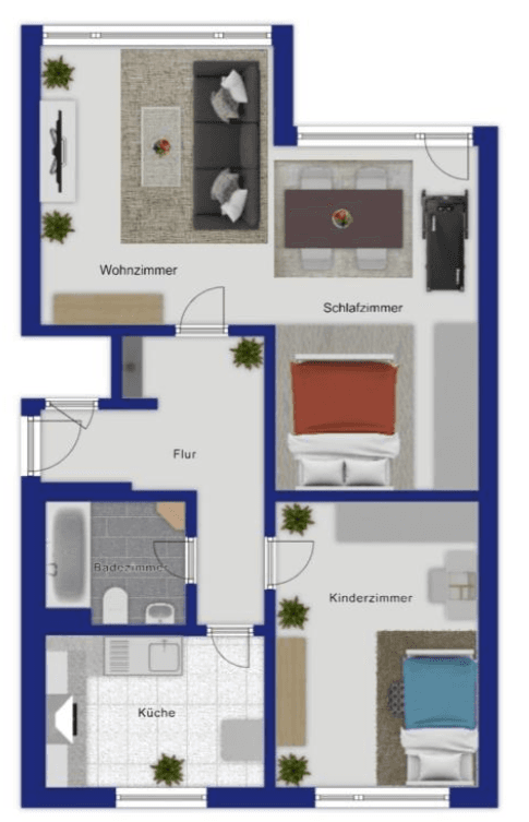 Prenájom bytu 2-izbový 72 m², Sebastiansweg 12, Düsseldorf, Severné Porýnie - Westfálsko Prenájom bytu 2-izbový 72 m², Sebastiansweg 12, Düsseldorf, Severné Porýnie - Westfálsko
