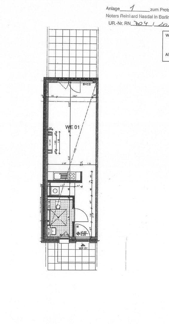 Prenájom bytu 1-izbový 47 m², Berlin, Berlín Prenájom bytu 1-izbový 47 m², Berlin, Berlín