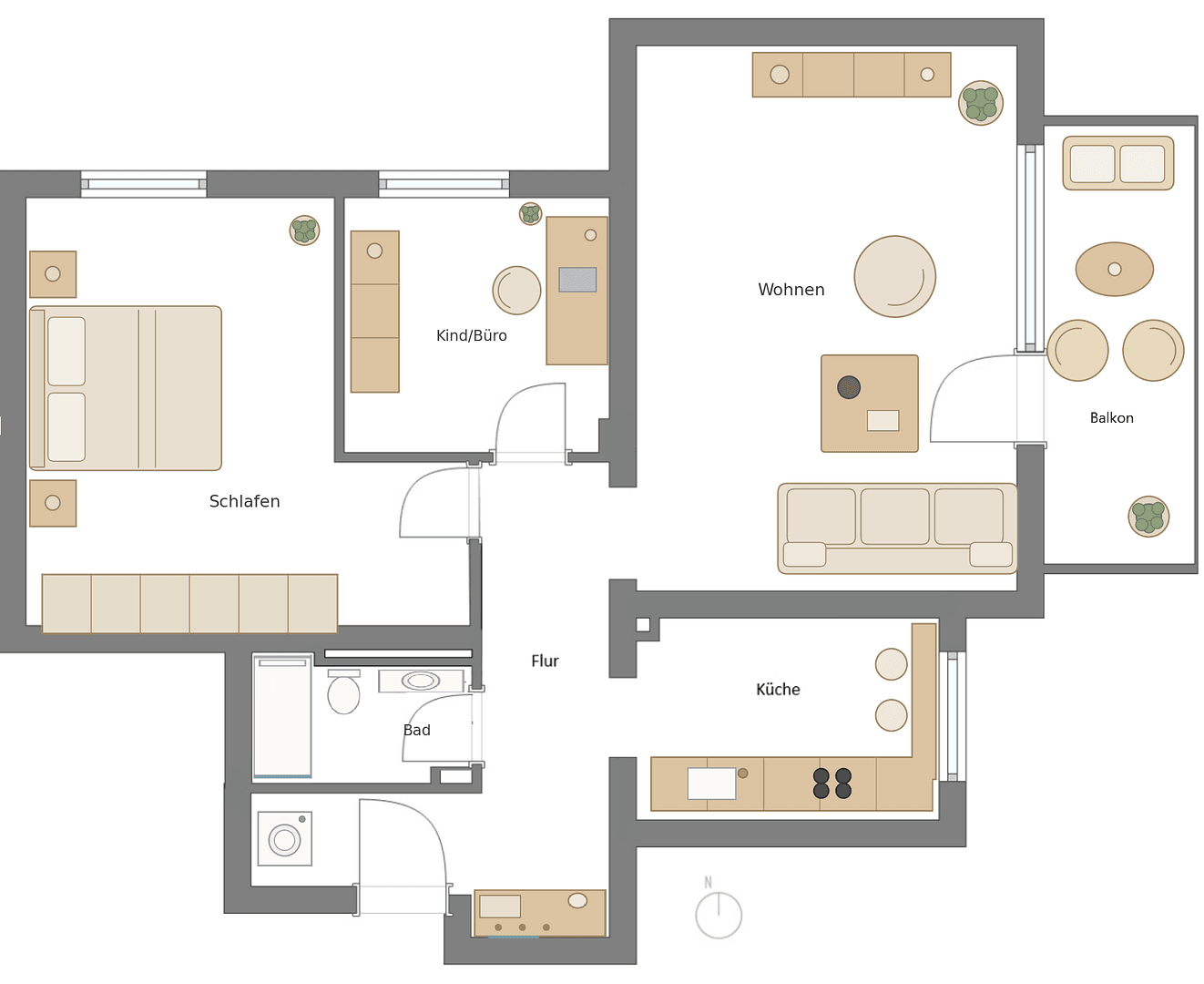 Predaj bytu 2-izbový 77 m², München, Bavorsko Predaj bytu 2-izbový 77 m², München, Bavorsko