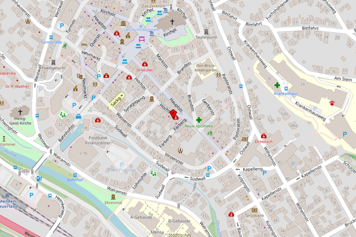 Prenájom nebytového priestoru 150 m², Hochstraße 18, Menden (Sauerland), Severné Porýnie - Westfálsko Prenájom nebytového priestoru 150 m², Hochstraße 18, Menden (Sauerland), Severné Porýnie - Westfálsko