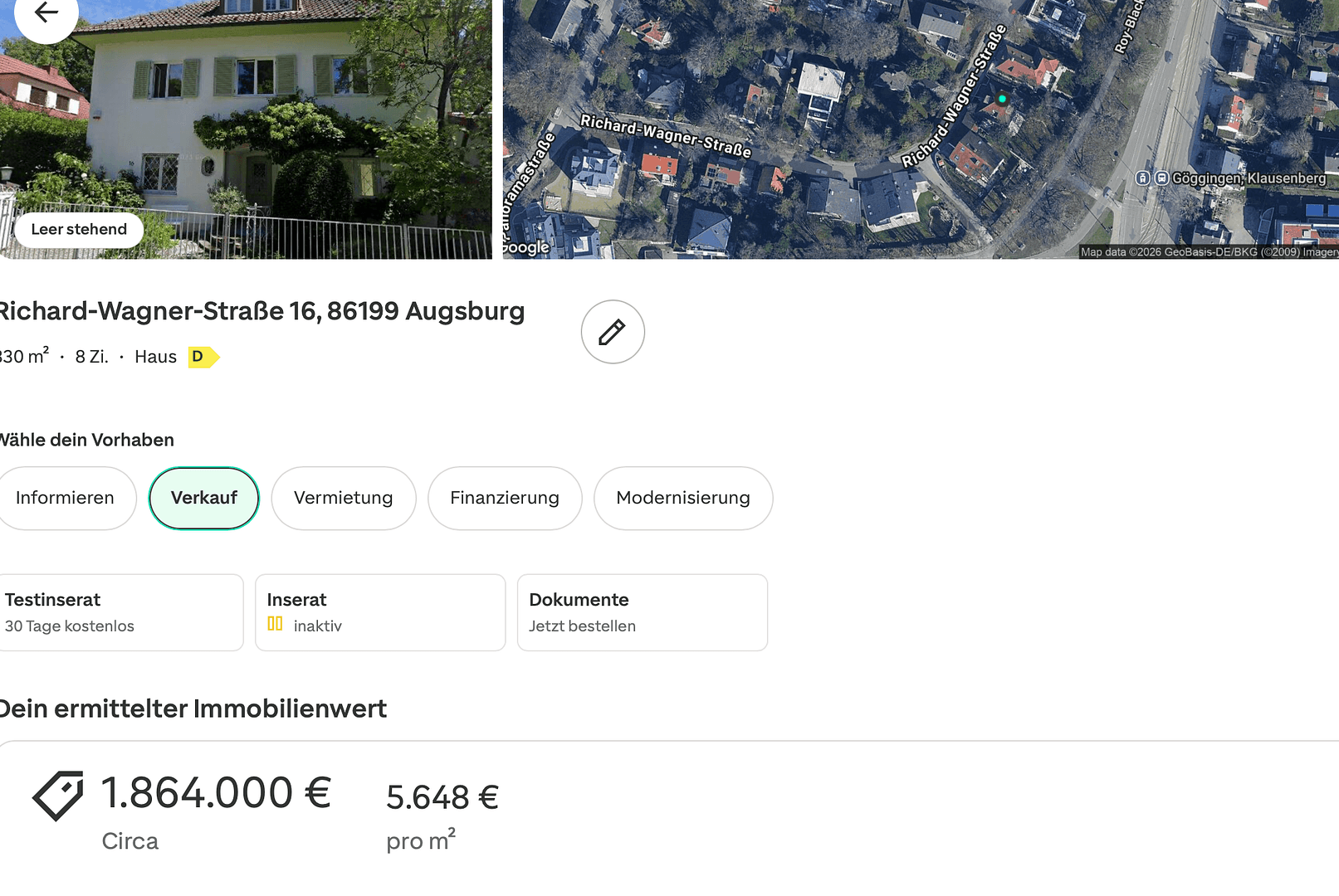 Predaj domu 330 m², pozemok 1.000 m², Richard-Wagner-Str. 16, Augsburg, Bavorsko Predaj domu 330 m², pozemok 1.000 m², Richard-Wagner-Str. 16, Augsburg, Bavorsko