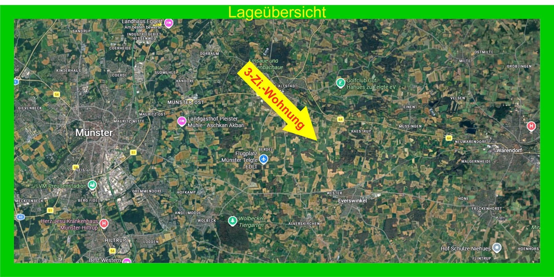 Prenájom bytu 3-izbový 120 m², Telgte, Severné Porýnie - Westfálsko Prenájom bytu 3-izbový 120 m², Telgte, Severné Porýnie - Westfálsko