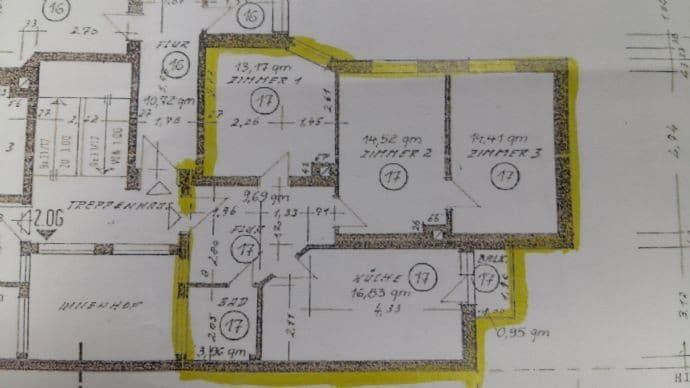 Prenájom bytu 3-izbový 75 m², Wilhelmshöher Allee 178, Hessen - Kassel, Hesensko Prenájom bytu 3-izbový 75 m², Wilhelmshöher Allee 178, Hessen - Kassel, Hesensko