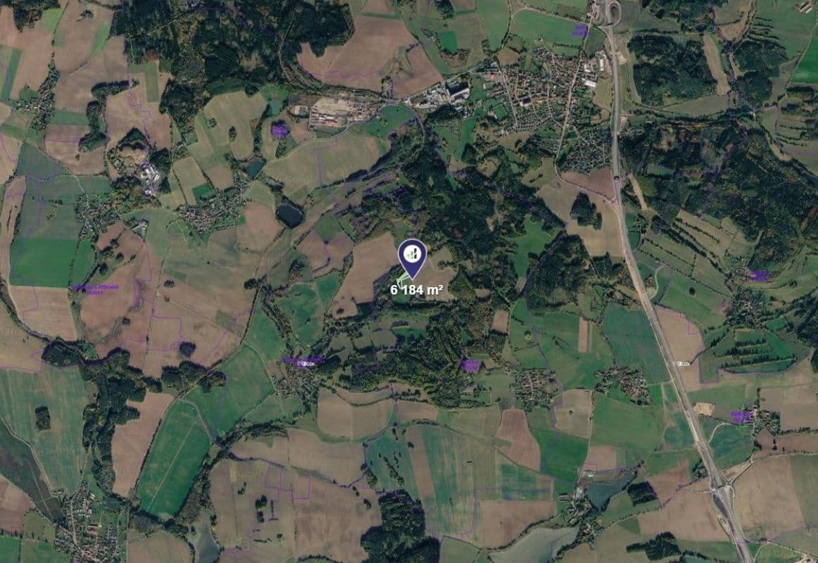 Predaj pozemku 6.184 m², Vrančice, Středočeský kraj Predaj pozemku 6.184 m², Vrančice, Středočeský kraj