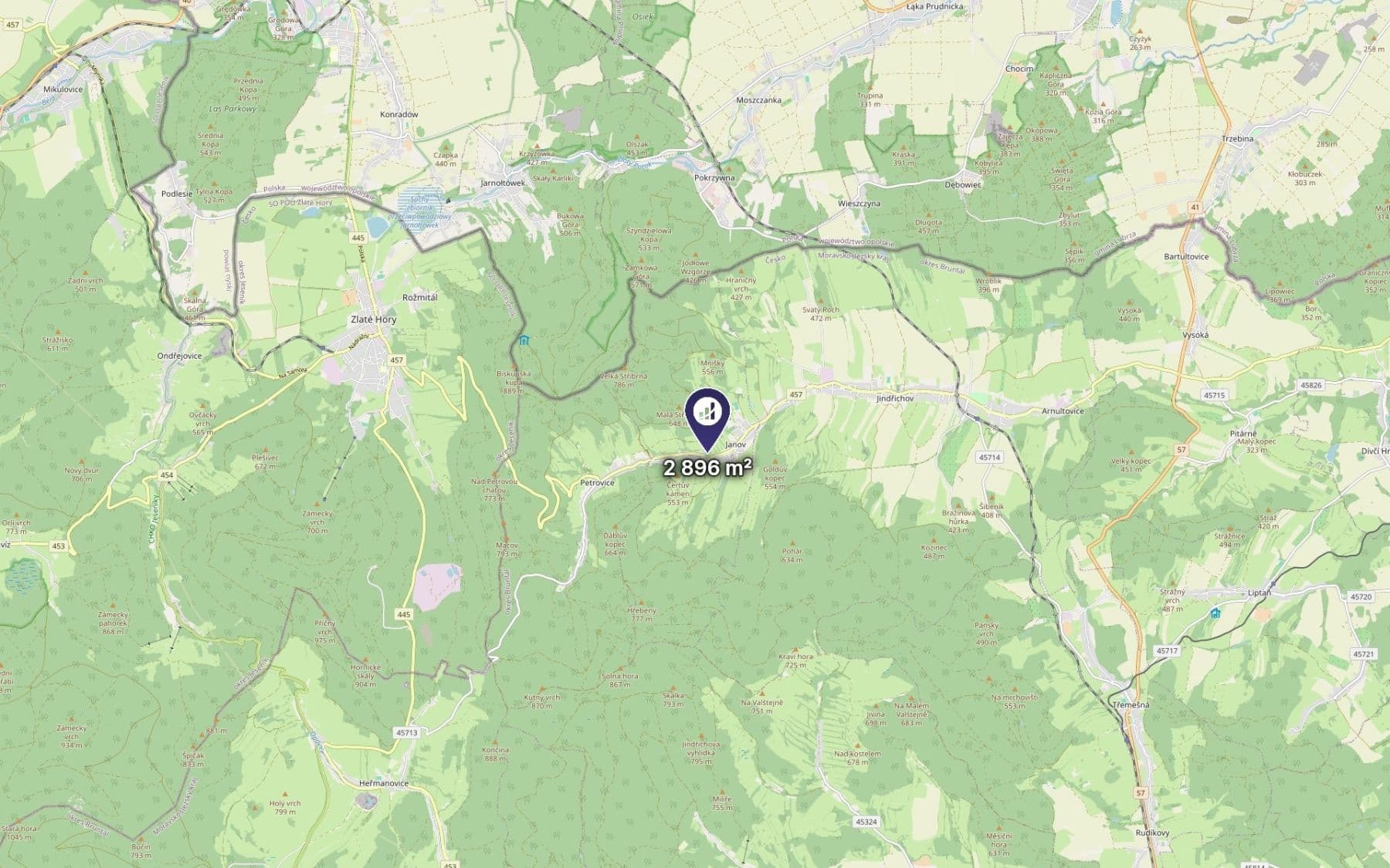 Predaj pozemku 2.896 m², Janov, Moravskoslezský kraj Predaj pozemku 2.896 m², Janov, Moravskoslezský kraj