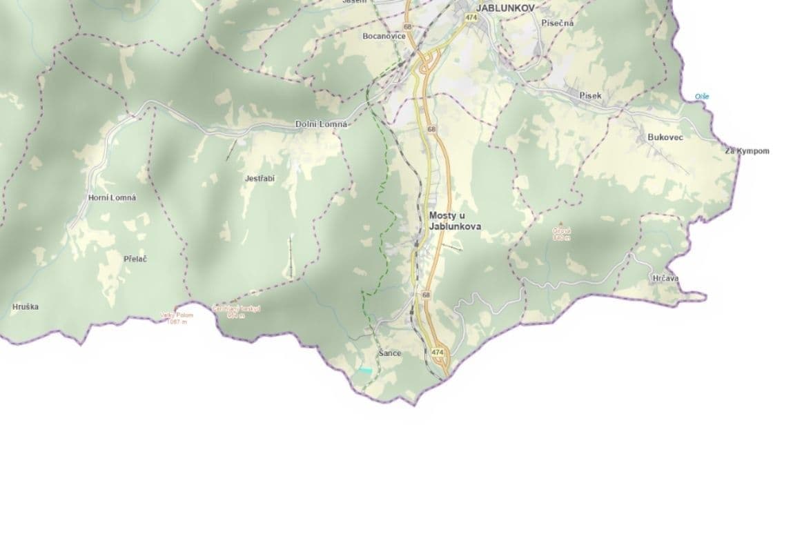 Predaj pozemku 2.825 m², Mosty u Jablunkova, Moravskoslezský kraj Predaj pozemku 2.825 m², Mosty u Jablunkova, Moravskoslezský kraj