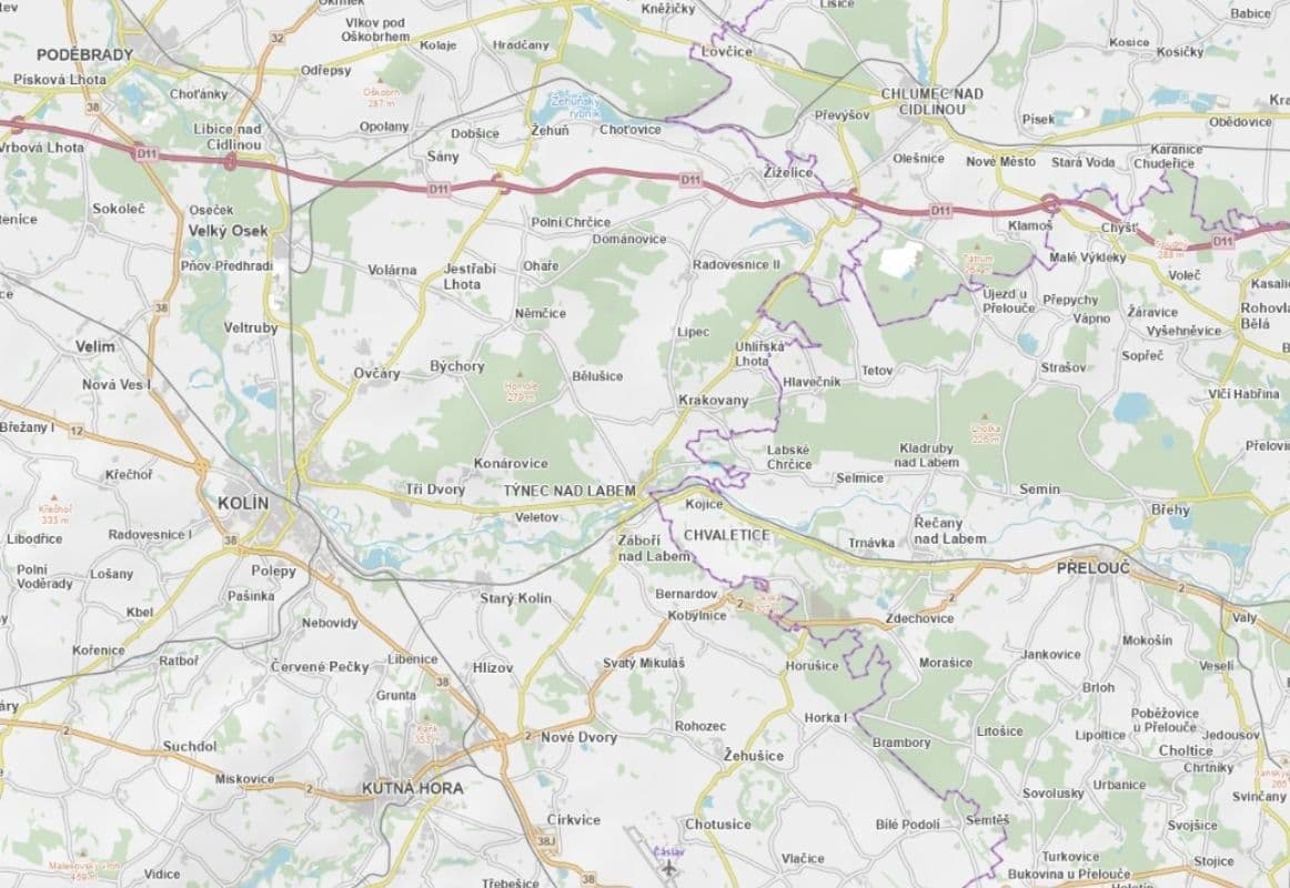 Predaj pozemku 23.017 m², Týnec nad Labem, Středočeský kraj Predaj pozemku 23.017 m², Týnec nad Labem, Středočeský kraj