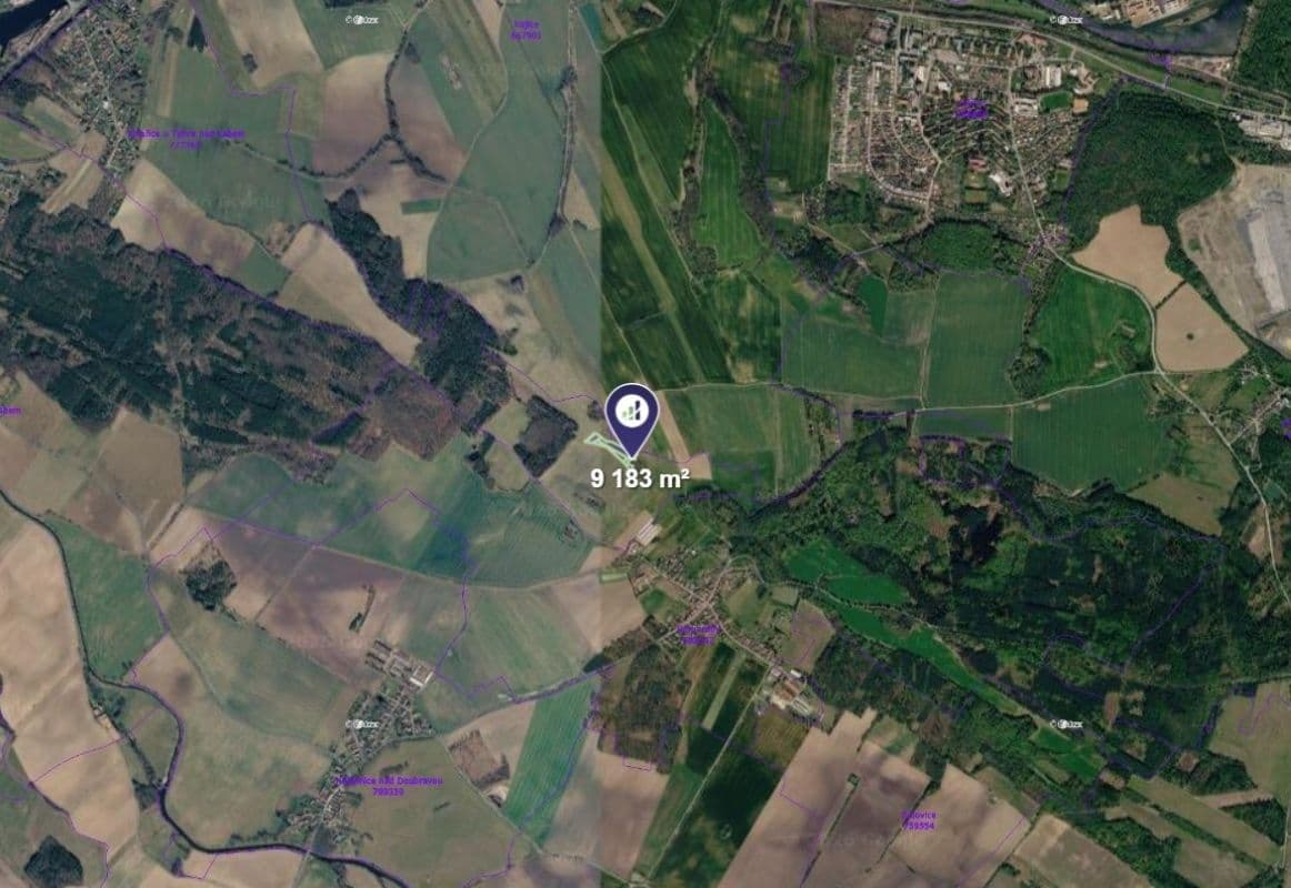 Predaj pozemku 7.567 m², Týnec nad Labem, Středočeský kraj Predaj pozemku 7.567 m², Týnec nad Labem, Středočeský kraj