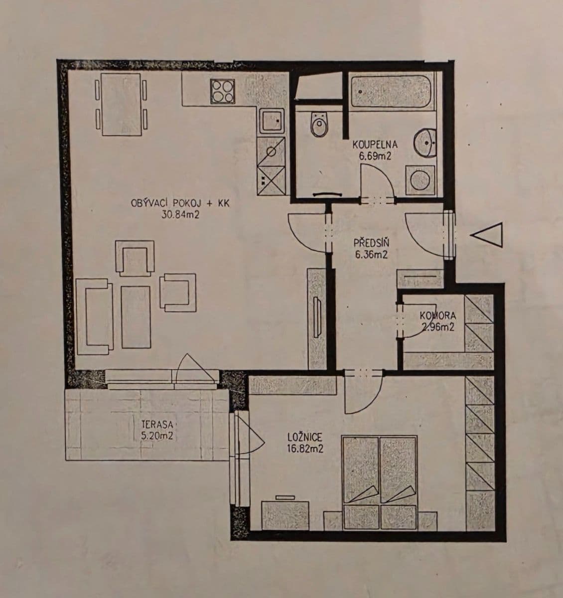 Prenájom bytu 2-izbový 63 m², Bratislavská, Praha, Praha Prenájom bytu 2-izbový 63 m², Bratislavská, Praha, Praha