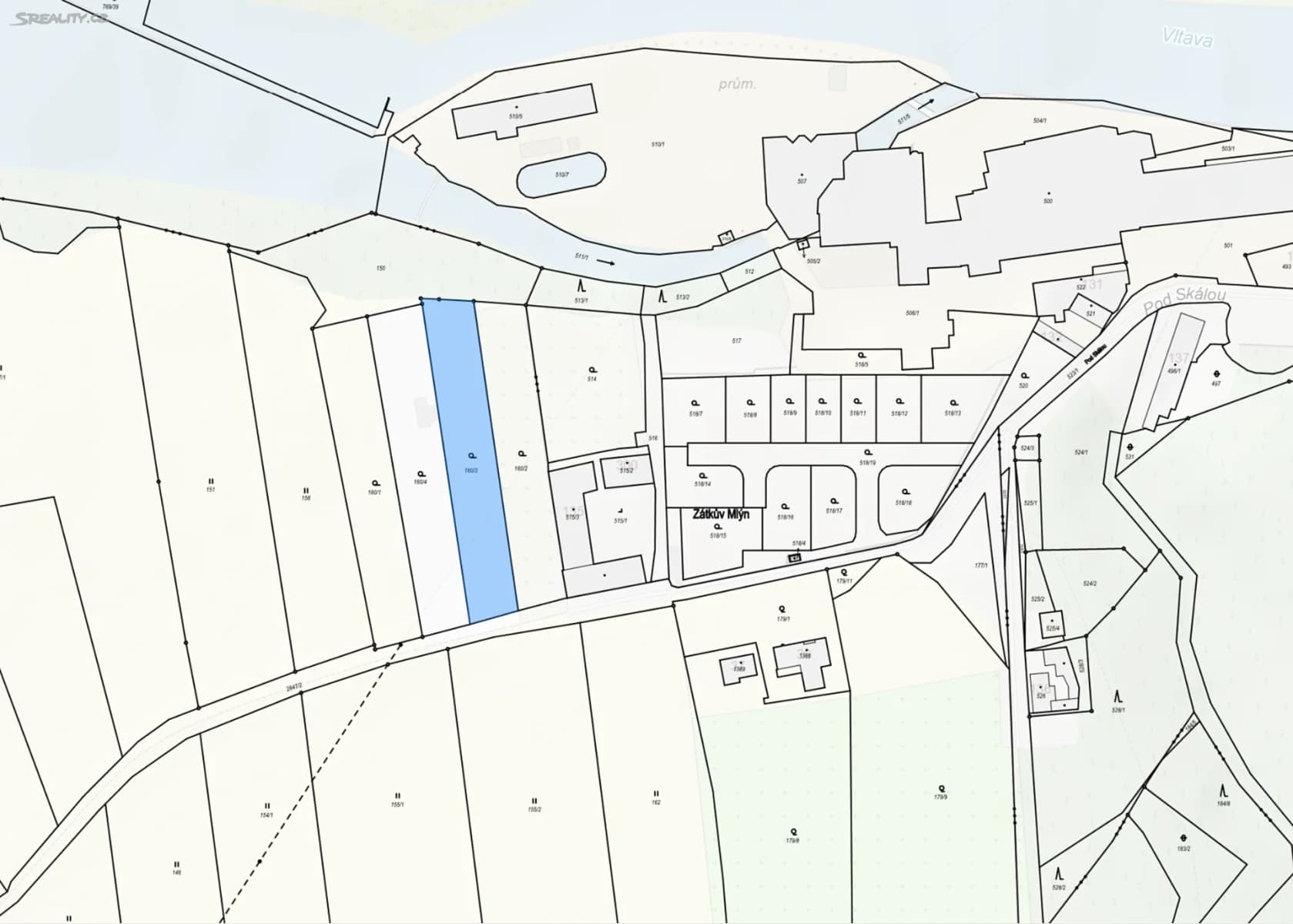 Predaj pozemku 1.949 m², Boršov nad Vltavou, Jihočeský kraj Predaj pozemku 1.949 m², Boršov nad Vltavou, Jihočeský kraj