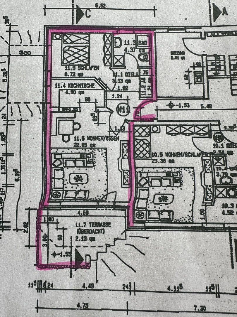 Prenájom bytu 2-izbový 57 m², Itzumer Hauptstraße, Hildesheim, Dolné Sasko Prenájom bytu 2-izbový 57 m², Itzumer Hauptstraße, Hildesheim, Dolné Sasko