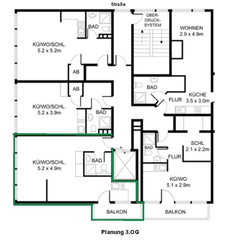 Prenájom bytu 1-izbový 36 m², Rheinlanddamm 6, Dortmund, Severné Porýnie - Westfálsko Prenájom bytu 1-izbový 36 m², Rheinlanddamm 6, Dortmund, Severné Porýnie - Westfálsko