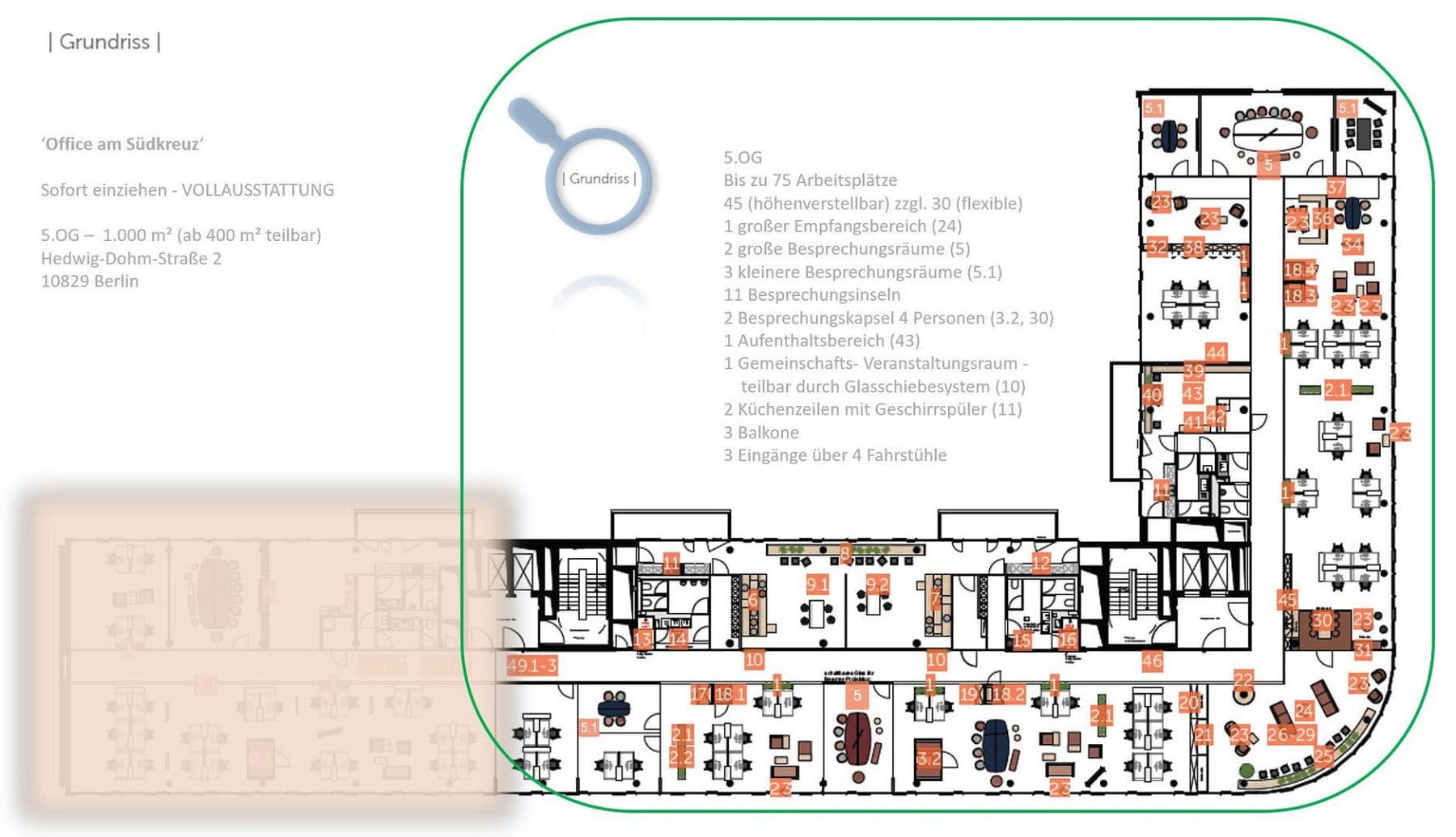 Prenájom kancelárie 1.000 m², Hedwig-Dohm-Straße 2, Berlin, Berlín Prenájom kancelárie 1.000 m², Hedwig-Dohm-Straße 2, Berlin, Berlín