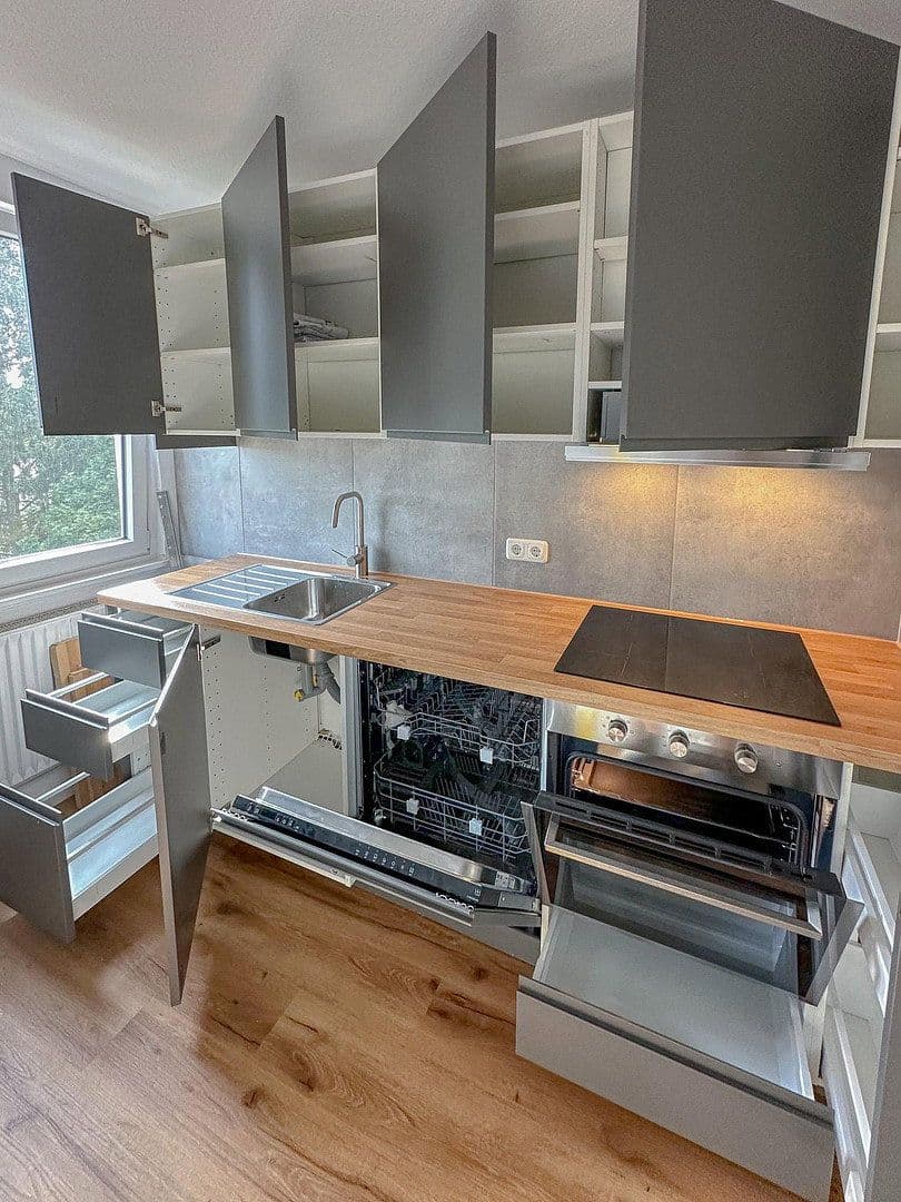Prenájom bytu 3-izbový 51 m², Auf dem Bohnenkamp 116, Bremen, Brémy Prenájom bytu 3-izbový 51 m², Auf dem Bohnenkamp 116, Bremen, Brémy