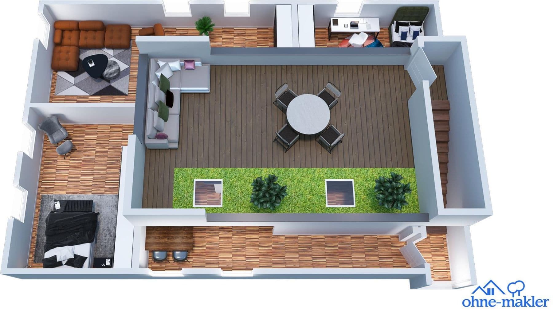 Predaj bytu 3-izbový 109 m², Hardenstraße 16, München, Bavorsko Predaj bytu 3-izbový 109 m², Hardenstraße 16, München, Bavorsko
