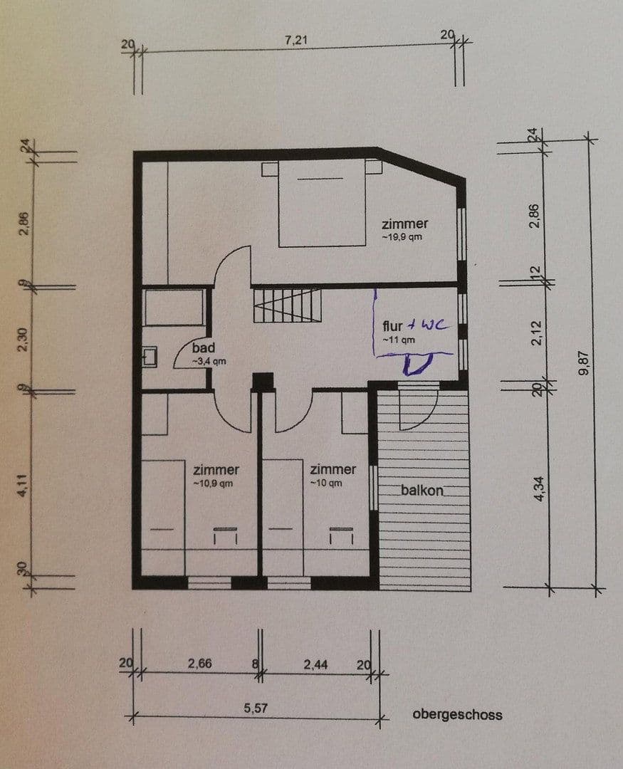 Predaj domu 120 m², pozemok 175 m², Modautal, Hesensko Predaj domu 120 m², pozemok 175 m², Modautal, Hesensko