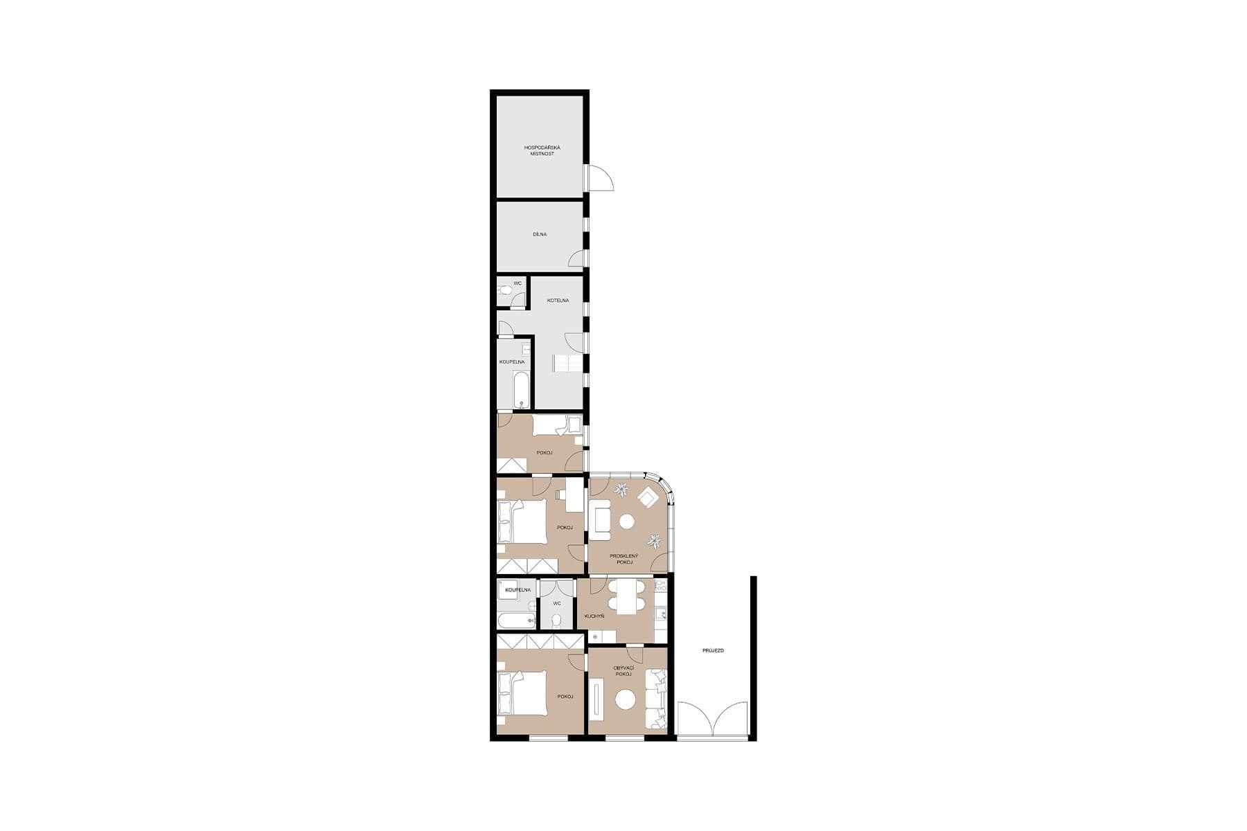 Predaj domu 100 m², pozemok 536 m², Ukrajina, Moravská Nová Ves, Jihomoravský kraj Predaj domu 100 m², pozemok 536 m², Ukrajina, Moravská Nová Ves, Jihomoravský kraj