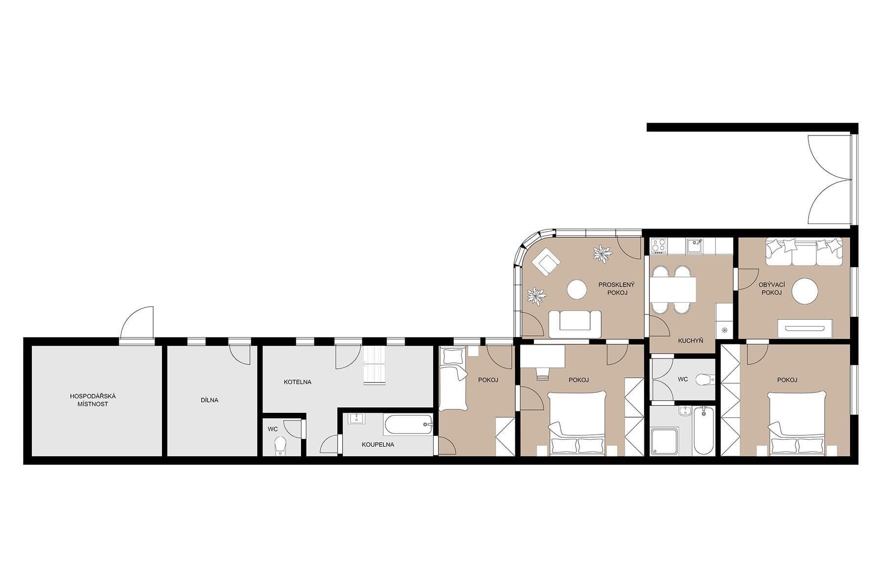 Predaj domu 100 m², pozemok 536 m², Ukrajina, Moravská Nová Ves, Jihomoravský kraj Predaj domu 100 m², pozemok 536 m², Ukrajina, Moravská Nová Ves, Jihomoravský kraj