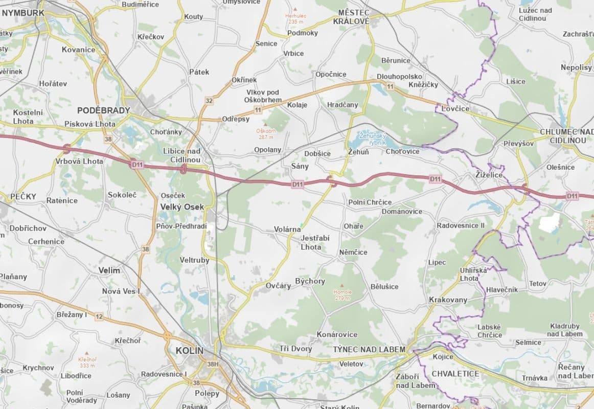 Predaj pozemku 2.561 m², Jestřabí Lhota, Středočeský kraj Predaj pozemku 2.561 m², Jestřabí Lhota, Středočeský kraj