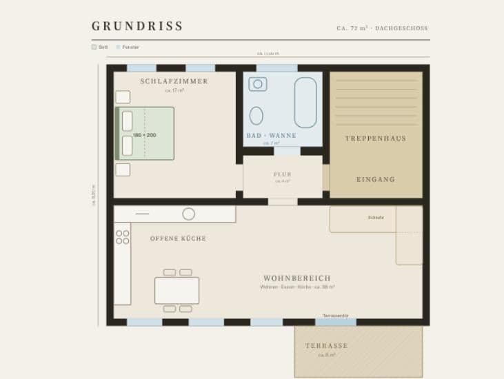 Predaj bytu 2-izbový 72 m², Berlin, Berlín Predaj bytu 2-izbový 72 m², Berlin, Berlín