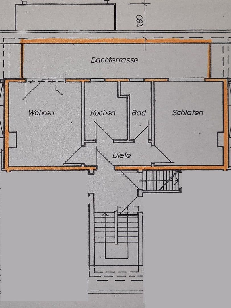 Prenájom bytu 2-izbový 51 m², Hebbelstr. 26, Hattingen, Severné Porýnie - Westfálsko Prenájom bytu 2-izbový 51 m², Hebbelstr. 26, Hattingen, Severné Porýnie - Westfálsko