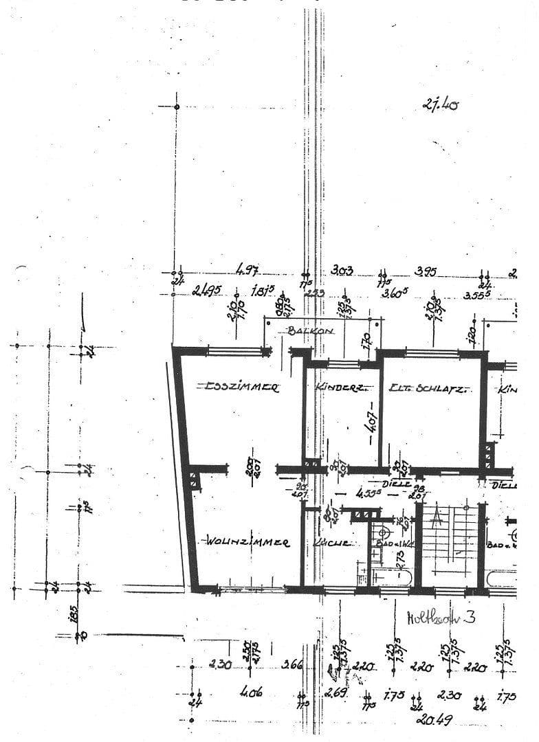 Prenájom bytu 3-izbový 93 m², Moltkestraße 3, Hattingen, Severné Porýnie - Westfálsko Prenájom bytu 3-izbový 93 m², Moltkestraße 3, Hattingen, Severné Porýnie - Westfálsko