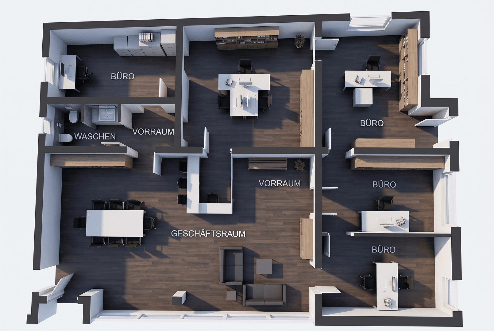 Prenájom kancelárie 128 m², Plankstadt, Bádensko-Wurttembersko Prenájom kancelárie 128 m², Plankstadt, Bádensko-Wurttembersko