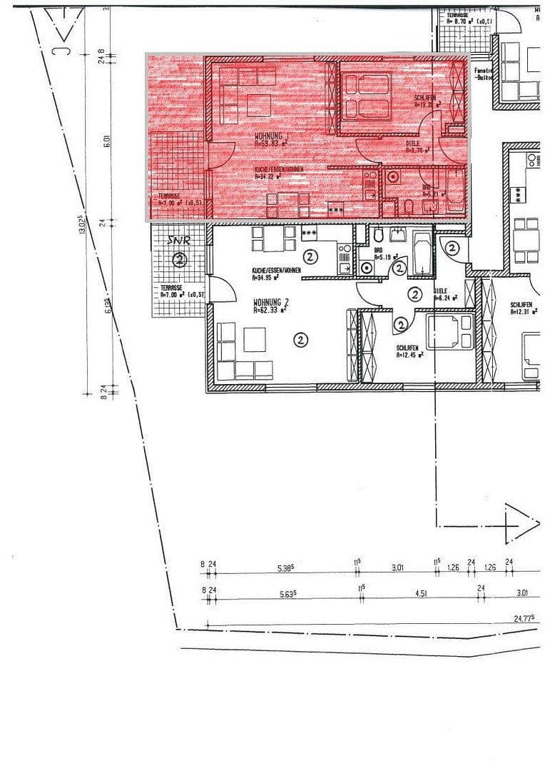 Predaj bytu 2-izbový 61 m², Regensburg, Bavorsko Predaj bytu 2-izbový 61 m², Regensburg, Bavorsko