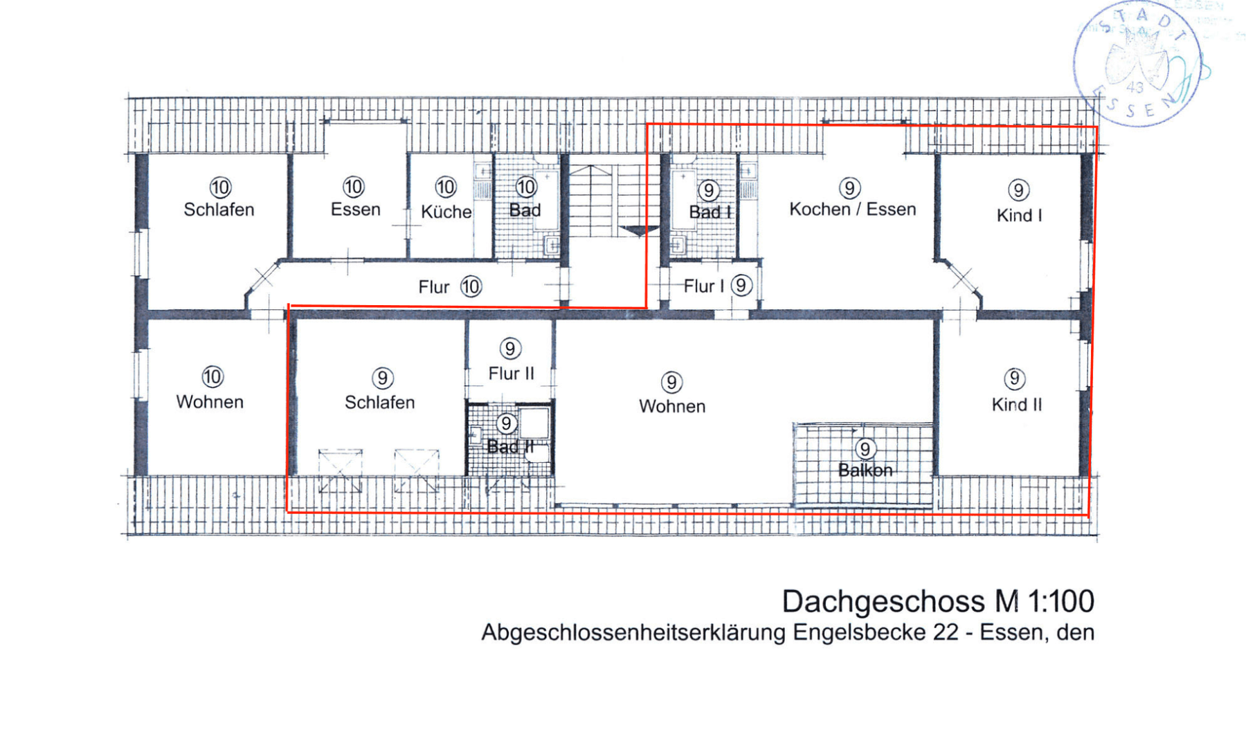 Predaj bytu 4-izbový 127 m², Engelsbecke 22, Essen, Severné Porýnie - Westfálsko Predaj bytu 4-izbový 127 m², Engelsbecke 22, Essen, Severné Porýnie - Westfálsko