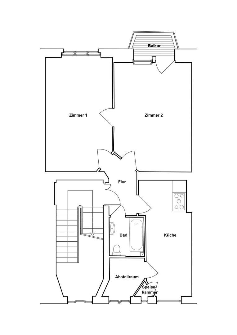 Predaj bytu 2-izbový 67 m², Ortrudstrasse 5, Berlin, Berlín Predaj bytu 2-izbový 67 m², Ortrudstrasse 5, Berlin, Berlín