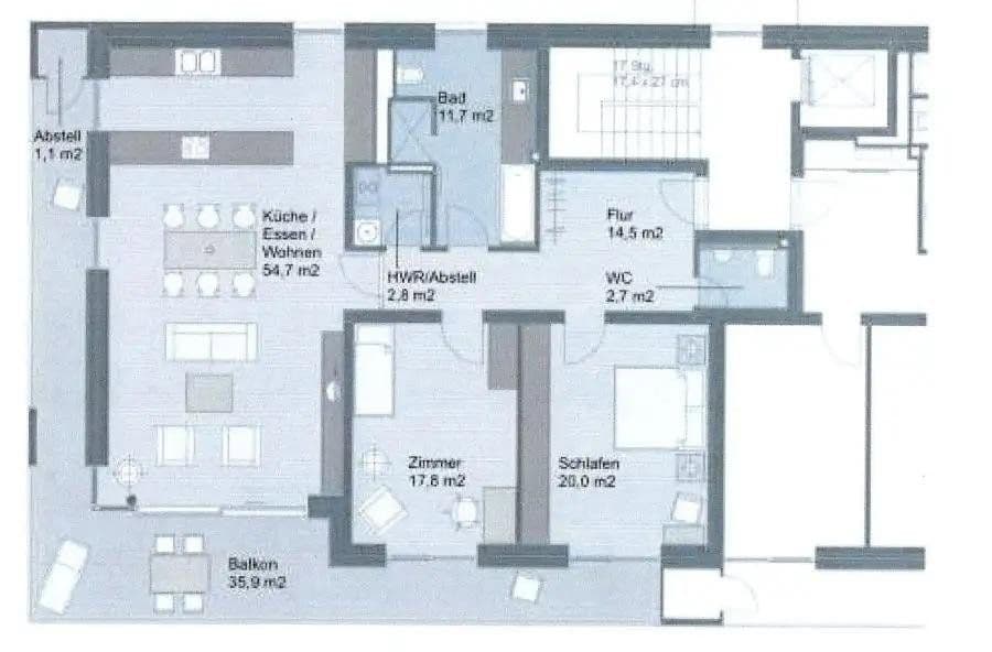 Predaj bytu 3-izbový 140 m², Neue Reihe 2A, Wolfsburg, Dolné Sasko Predaj bytu 3-izbový 140 m², Neue Reihe 2A, Wolfsburg, Dolné Sasko