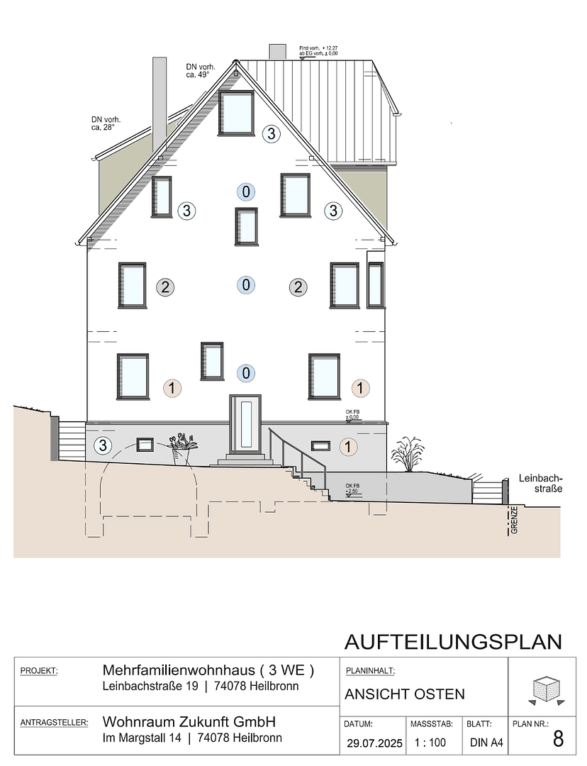 Predaj bytu 3-izbový 73 m², Leinbachstr. 19, Heilbronn, Bádensko-Wurttembersko Predaj bytu 3-izbový 73 m², Leinbachstr. 19, Heilbronn, Bádensko-Wurttembersko
