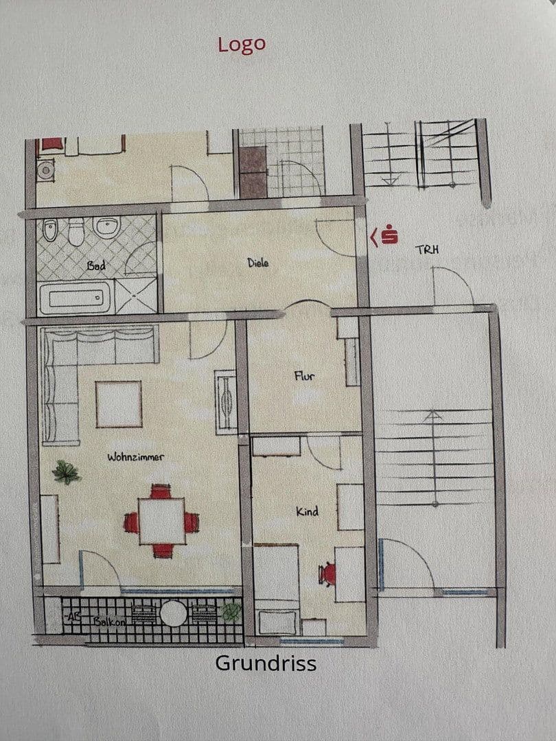 Prenájom bytu 3-izbový 84 m², Gelsenkirchen, Severné Porýnie - Westfálsko Prenájom bytu 3-izbový 84 m², Gelsenkirchen, Severné Porýnie - Westfálsko