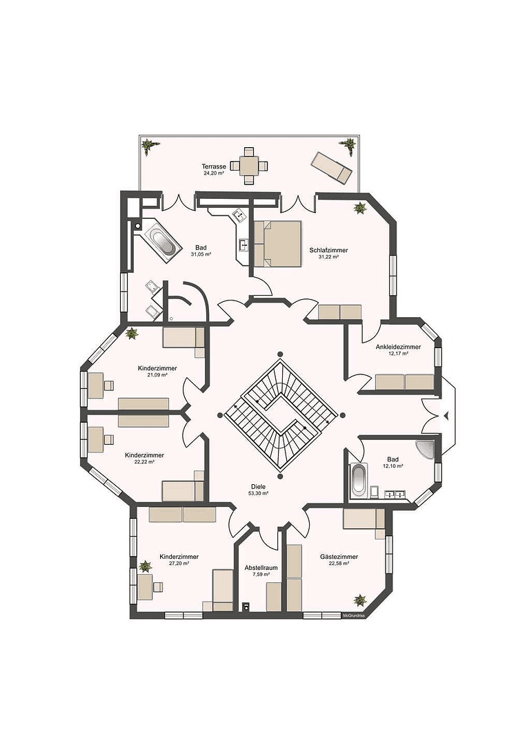 Predaj domu 611 m², pozemok 6.013 m², Pflaumenallee 1, Belgershain, Sasko Predaj domu 611 m², pozemok 6.013 m², Pflaumenallee 1, Belgershain, Sasko