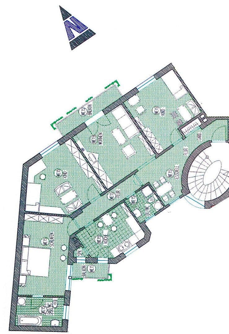 Predaj bytu 4-izbový 123 m², Mannheim, Bádensko-Wurttembersko Predaj bytu 4-izbový 123 m², Mannheim, Bádensko-Wurttembersko