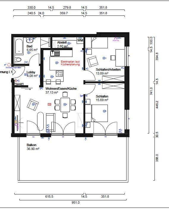 Prenájom bytu 3-izbový 100 m², Hagleite 32, Kulmbach, Bavorsko Prenájom bytu 3-izbový 100 m², Hagleite 32, Kulmbach, Bavorsko
