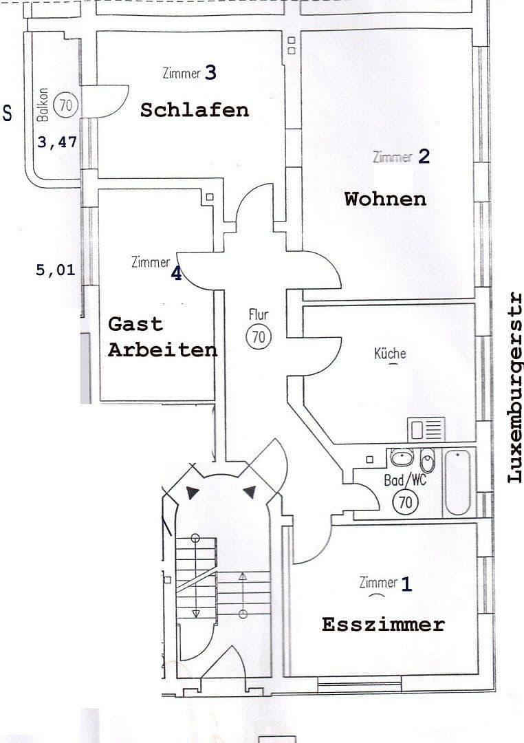 Predaj bytu 4-izbový 104 m², Köln, Severné Porýnie - Westfálsko Predaj bytu 4-izbový 104 m², Köln, Severné Porýnie - Westfálsko