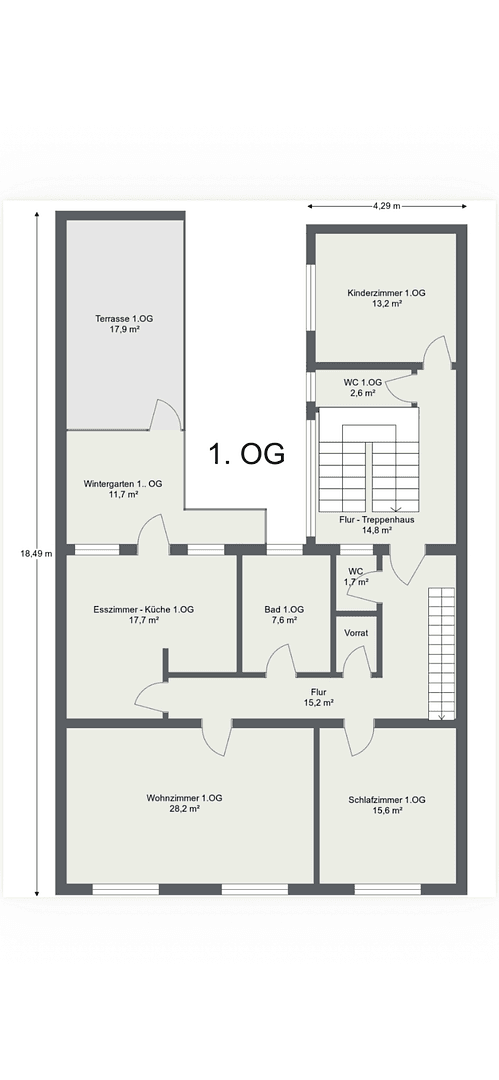 Predaj domu 264 m², pozemok 463 m², Philippsburg, Bádensko-Wurttembersko Predaj domu 264 m², pozemok 463 m², Philippsburg, Bádensko-Wurttembersko