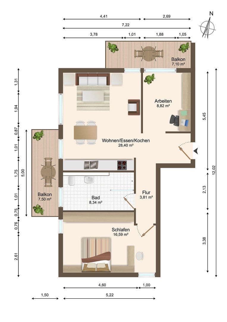 Predaj bytu 3-izbový 74 m², Brunnengasse 6, Ingersheim, Bádensko-Wurttembersko Predaj bytu 3-izbový 74 m², Brunnengasse 6, Ingersheim, Bádensko-Wurttembersko