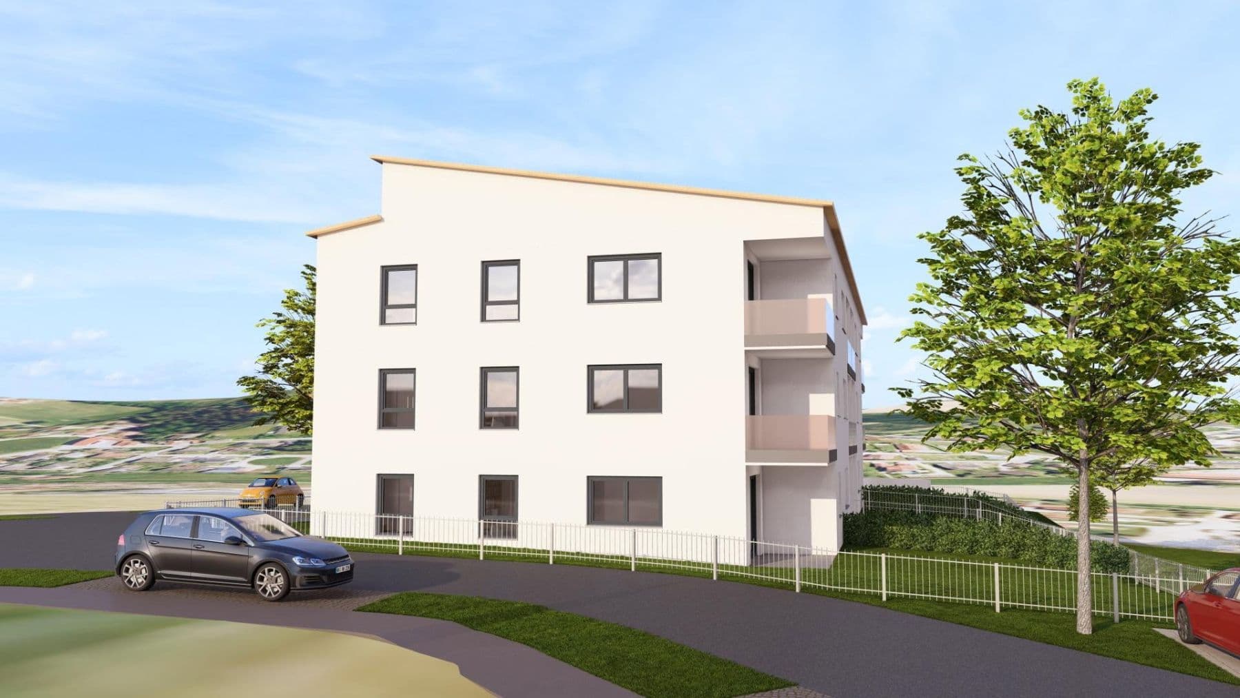 Predaj bytu 3-izbový 86 m², Feuchtener Feld 1, Bayerbach bei Ergoldsbach, Bavorsko Predaj bytu 3-izbový 86 m², Feuchtener Feld 1, Bayerbach bei Ergoldsbach, Bavorsko