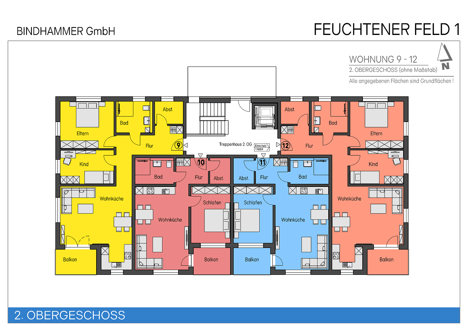 Predaj bytu 3-izbový 86 m², Feuchtener Feld 1, Bayerbach bei Ergoldsbach, Bavorsko Predaj bytu 3-izbový 86 m², Feuchtener Feld 1, Bayerbach bei Ergoldsbach, Bavorsko