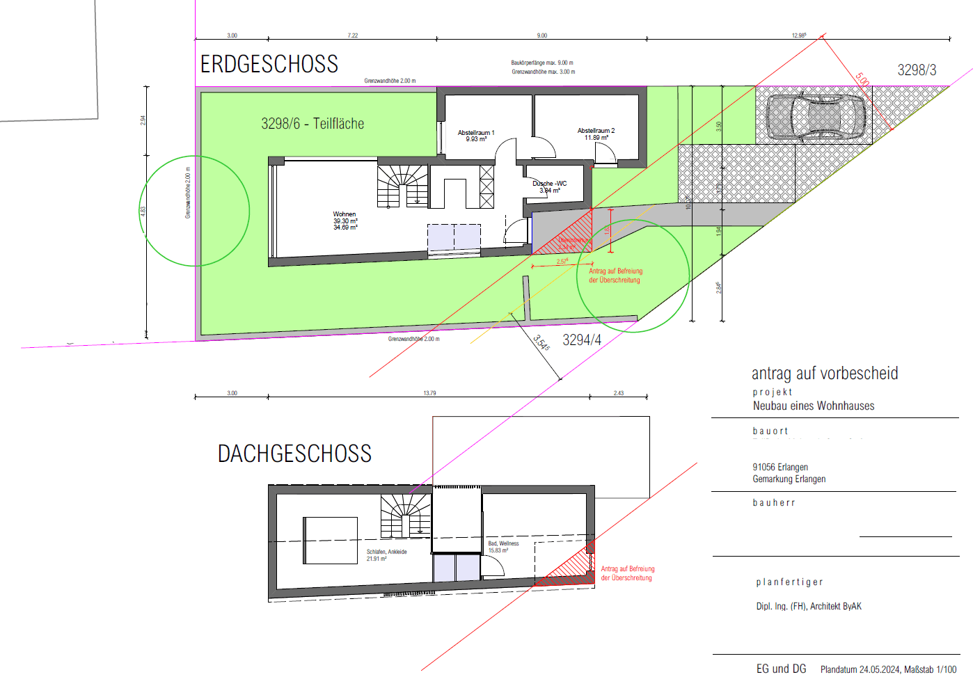 Predaj pozemku 267 m², Erlenfeld, Alterlangen, Bavorsko Predaj pozemku 267 m², Erlenfeld, Alterlangen, Bavorsko