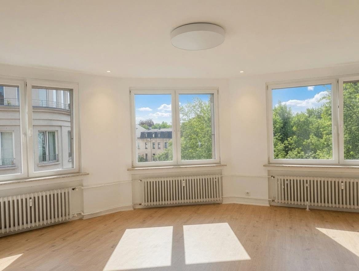 Prenájom bytu 4-izbový 120 m², Dellstr.1A, Duisburg, Severné Porýnie - Westfálsko Prenájom bytu 4-izbový 120 m², Dellstr.1A, Duisburg, Severné Porýnie - Westfálsko