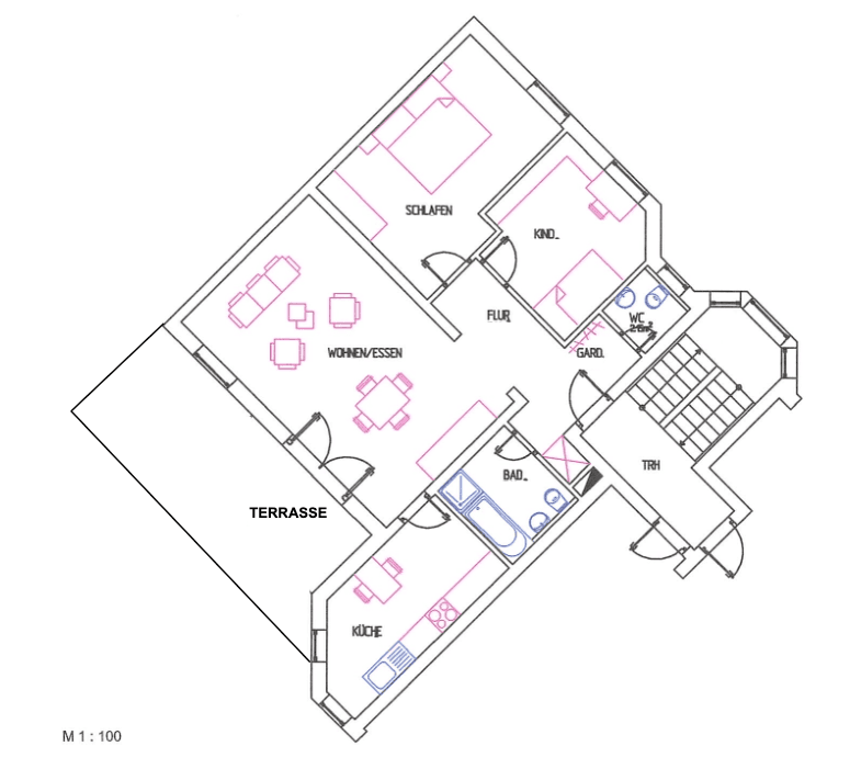 Prenájom bytu 3-izbový 94 m², Brandweiher 32, Weiden, Bavorsko Prenájom bytu 3-izbový 94 m², Brandweiher 32, Weiden, Bavorsko