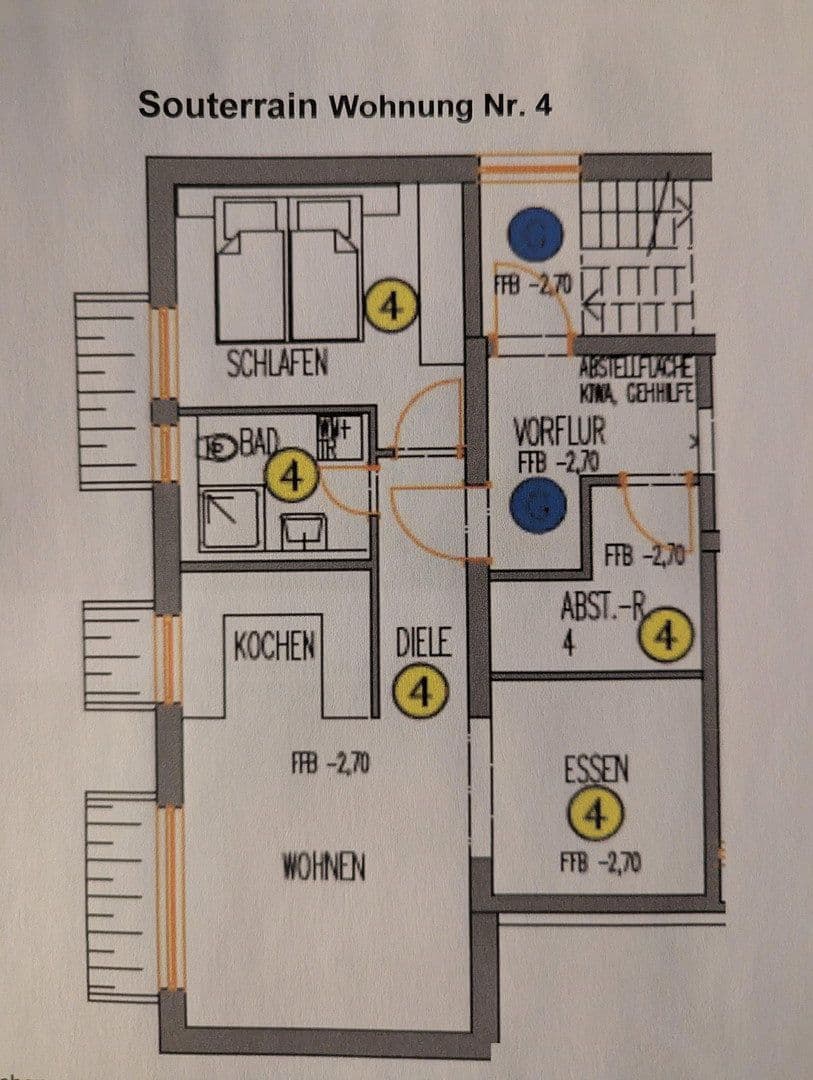 Prenájom bytu 2-izbový 52 m², Mörikestraße, Ebersbach an der Fils, Bádensko-Wurttembersko Prenájom bytu 2-izbový 52 m², Mörikestraße, Ebersbach an der Fils, Bádensko-Wurttembersko