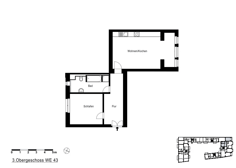Prenájom bytu 2-izbový 71 m², Schloßstr. 69, Berlin, Berlín Prenájom bytu 2-izbový 71 m², Schloßstr. 69, Berlin, Berlín