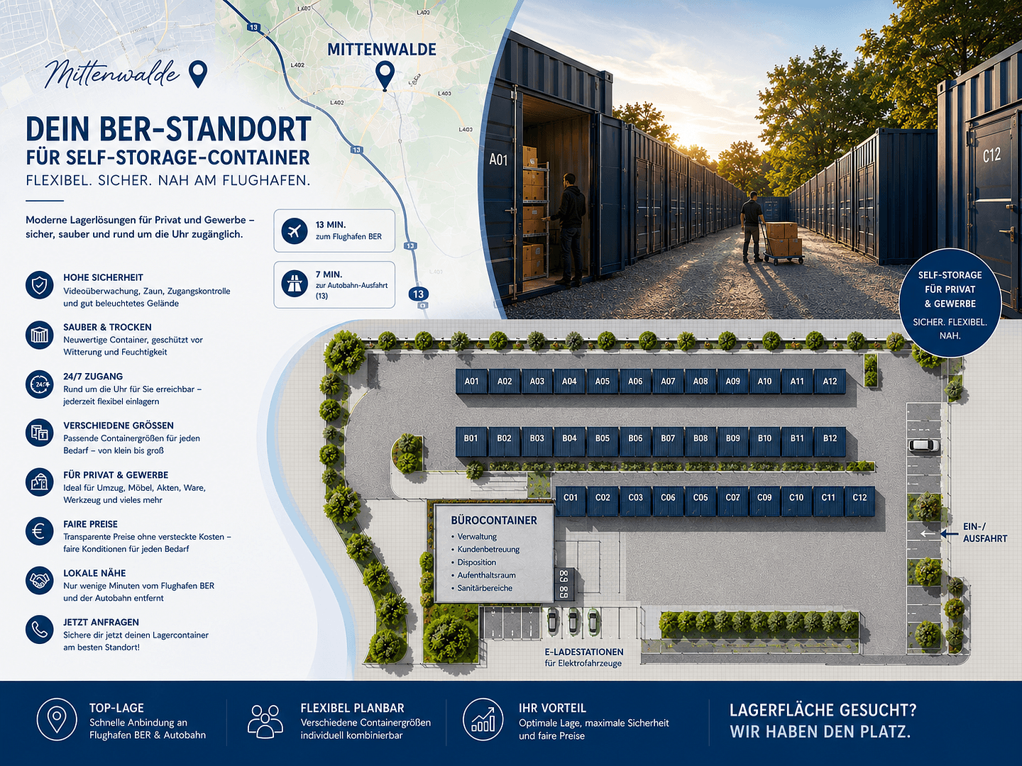 Prenájom pozemku 6.000 m², Mittenwalde, Brandenbursko Prenájom pozemku 6.000 m², Mittenwalde, Brandenbursko